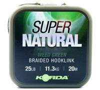 Korda Super Natural Weed Green 18 lb 20 m carp leader braid