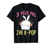 Korea Musik Je Peux Pas J'ai K-Pop Coréen T-Shirt