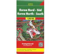 Korea nord - sud - 1:8 000 000 - Collectif - Freytag Et Brendt - Atlas / carte