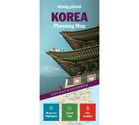 Korea Planning Map 1ed -anglais- - Lonely planet eng - Lonely Planet - Atlas / carte