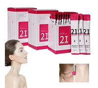 Korean 21days Nmn Firming Mask Anti-Aging Hydrating Lifting Firming Mask Portable Wash-Free Face Mask Serum Hyaluronic Acid for Neck for Neck and Face