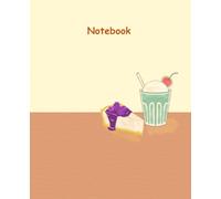 Korean Aesthetic Composition Notebook - Pastel Dessert Design for Students, Journaling, and Creative Writing: Soft pastel cover with cute cake and ... notes, journaling, or as a thoughtful gift