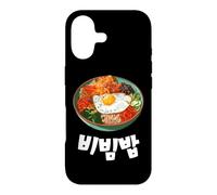 Korean Food Bibimbap Art drôle Hangul Word Coque pour iPhone 17