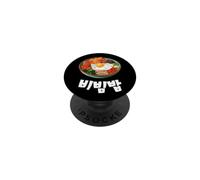 Korean Food Bibimbap Art drôle Hangul Word PopSockets PopGrip Adhésif