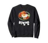 Korean Food Bibimbap Art drôle Hangul Word Sweatshirt