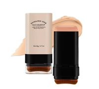 Korean Foundation Stick For Mature Skin Tint,Fond De Teint Coréen Buildable Light To Medium Coverage Foundation Makeup Concealer, Dual-Ended With Brush For All Skin -Natural Dewy Finish