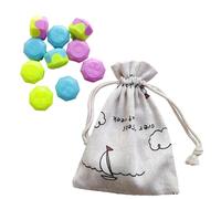 Korean Game - 5.51 Inch Stone Throwing Set | Cloth Storage Bag - Ğonggi Traditional Dice cultural family entertainment kit with 10 pieces, perfect for playing classic holiday gathering games