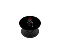 Korean Heart K-Pop Heart Hand Sign Coréen Musique PopSockets PopGrip Adhésif