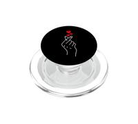 Korean Heart K-Pop Heart Hand Sign Coréen Musique PopSockets PopGrip pour MagSafe