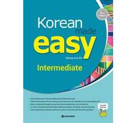Korean made easy - intermediate (2nd edition) Avec téléchargement audio, Edition bilingue coréen-anglais - Seung-eun Oh - Darakwon - broché - Méthode de langue