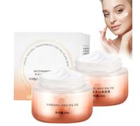 Korean Makeup 3-In-1 Brightening Cream, For Flawless Radiant Skin, Make Up Cream, Tone Up Lazy Cream, 3 In 1 Nicotinamide Tone-Up Cream, Nicotinamide Precious Tone-Up Cream (2PC, m)