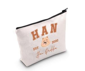 Korean Pop Gift K-Pop Group Merch Kpop Boys Group Est 2000 Quokka Makeup Bag K-Pop Music Lover Gift, Quokka Sac Eu, Trousse à cosmétiques avec impression