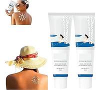 Korean SPF 50+ PA++++ Hydrating Sun Essence Face Sunscreen, A moisturizing sunscreen,No White Cast, Strong UV Protection, Moist Essence Type (2 Pcs)