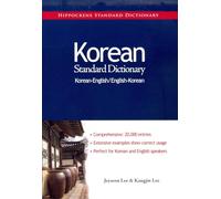 Korean Standard Dictionary: Korean-english / English-korean
