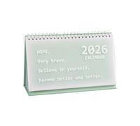Korean Style 2026 Desk Calendar - Portable Aesthetic Planner for Home and Office, Compact Lightweight Desk Organizer, High-Quality Calendar for Teachers, Students, Kids, Women, and Family Use