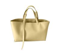 Korean Styles Élégant sac à main et sac à bandoulière pour femme Grande capacité Sacs décontractés sous les bras pour un look élégant Sacs de voyage, jaune, One Size