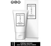 Korelya Whitening Cream | Crème éclaircissante végétalienne pour le visage à l'extrait de riz | Soin anti-taches K-Beauty | 50 ml Made in Korea