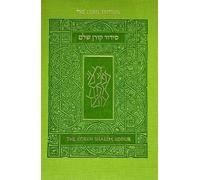 Koren Shalem Siddur With Tabs, Compact, Green