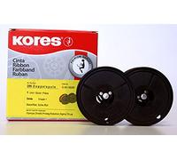 Kores 2248540 Ruban de haute qualité en nylon compatible avec Imprimante Anker 13 mm x 10 m Noir/Rouge