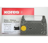 Kores 2249238 Ruban de haute qualité en nylon compatible avec Imprimante Triumph-Adler 8 mm x 124 m Noir