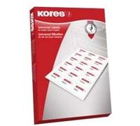 Kores ¿tiquettes universelles, 210,0 x 297,0 mm, blanc,