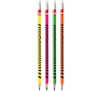 Kores BB92306 Crayon Kores "Grafitos Neon", dureté : HB, triangulaire