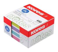 Kores Bloc-Note Adhésif Recycling "Recycled Pastel Notes