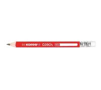 Kores Bte De 12 Crayons Coach Triangulaire Bout Gomme 2 Hb