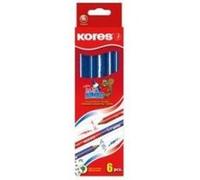 Kores buntstift twin jumbo, blau rot, 3-eckig bb94851