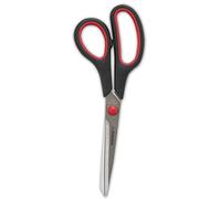 Kores - Ciseaux de Bureau à Poignée Souple pour Étudiants et Adultes, 210 mm, Acier Inoxydable Résistance à l'Usure, Fournitures Scolaires et de Bureau, Paquet de 1 en Couleurs Assorties