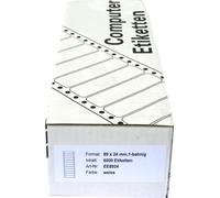 Kores Computer Étiquettes sans fin 89 x 36 mm 1 piste