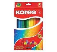 Kores crayons de couleur, ?tui en carton de 36 + bb100336 G