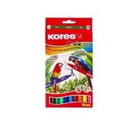 Kores Feutres Korellos 2en1 – Double-face, pointe fine conique, lavables – Pack 10 couleurs