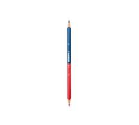 Kores Étui 12 crayons de couleur Twin triangulaires bleu/rouge Bleu G