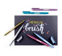 KORES Feutre Brush Tip Marker Metallic Style