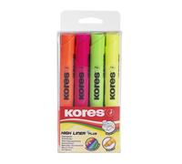 Kores highlighter rond épais set de 4 pièces