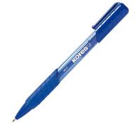 KORES K6 Stylo, F - 0,7 mm, bleu - pack de 12