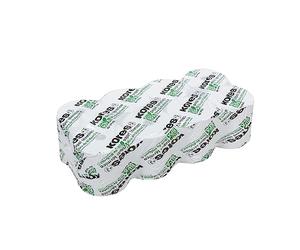 Kores Lot de 10 rouleaux thermiques sans bisphénol A | 57 x 40 x 12 mm | 17 mètres | Parfait pour les machines enregistreuses, TPV, Caissiers, Calculatrices