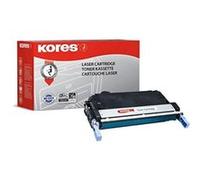 Kores lot de cartouches de toner pour modèle color laserjet 4700, 10000 pages (bleu)