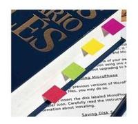 Kores Marque-pages, 20 x 50 mm, couleurs n¿on, assorties