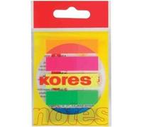 Kores marque-pages films, 12 x 45 mm, couleurs néon n45105 G