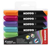 Kores Marqueur Permanent "K Marker", Pointe Biseautée