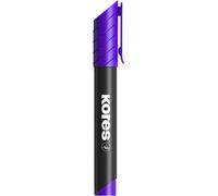 Kores Marqueur permanent "K MARKER" pointe biseautée violet