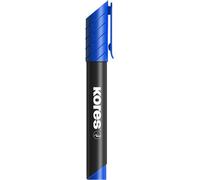 Kores Marqueur permanent "K MARKER", pointe ogive, bleu