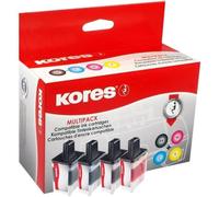 Kores Multi Pack Tinte G1034KIT ersetzt brother LC-900BK/LC-900C/LC900M/LC-900Y