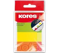 Kores N45104 Kores Pagemarker - papier, 20 x 50 mm, couleurs néon