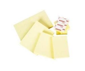 Kores N46075 Post-It Autres Jaune Auto-Adhésif