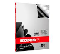 KORES PAPIER CARBONE 1200 DIN A4 100 FEUILLES NOIR 7528492