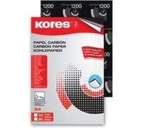 Kores - papier carbone noir machine a4 10 feuilles kd7528966 Noir G