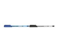 Kores – Stylo à bille K1 – Pointe 1 mm, encre anti-salissures, ergonomique – Paquet de 12 noir